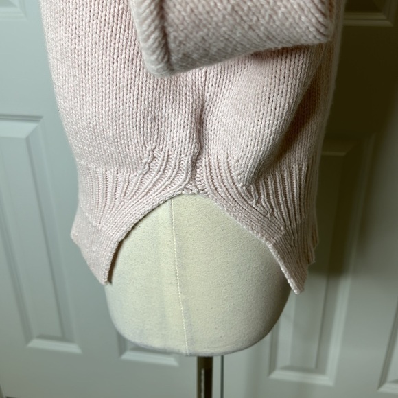 Brochu Walker Light Pink Cashmere Oversized Sweater SzSmall - Picture 3 of 8